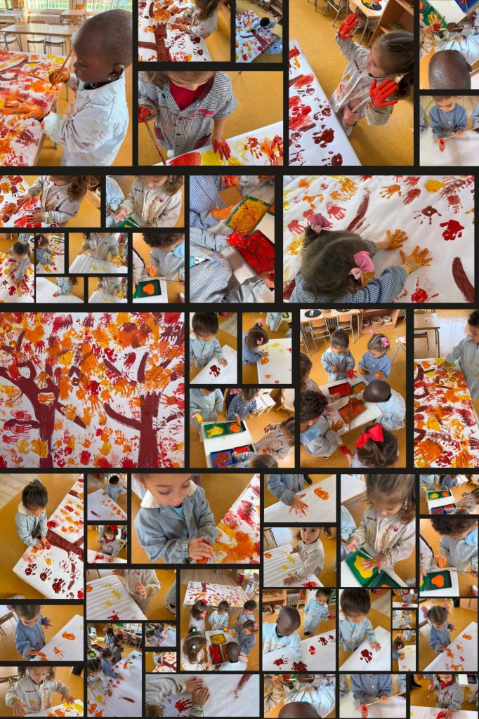 Experimentem amb els colors de la tardor i fem un mural!!!